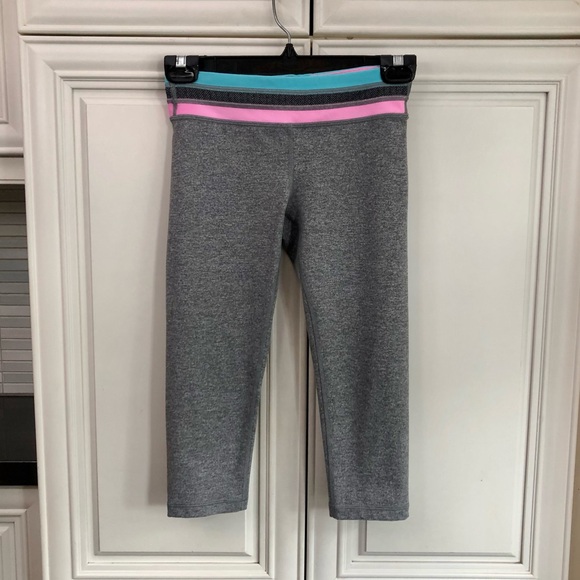 Ivivva by Lululemon girls reversible crop leggings - Picture 1 of 13